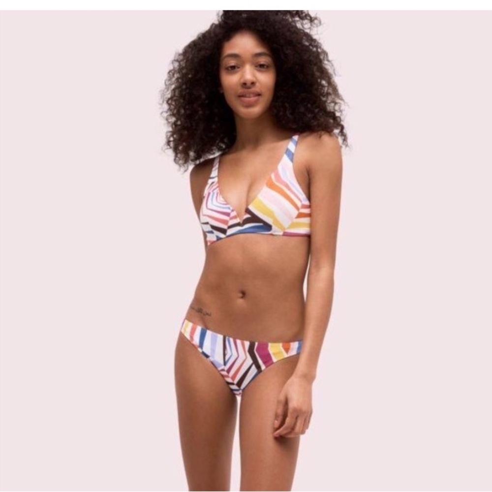 Kate Spade Geobrella Bikini, Size Small
